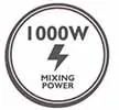 1000W mixing power